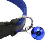 Maxbell 1Pcs Dog Cat Luminous Collar Necklace Night Dog Cat Safety Glow Pet Supplies Royalblue