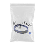 Maxbell 1Pcs Dog Cat Luminous Collar Necklace Night Dog Cat Safety Glow Pet Supplies Royalblue