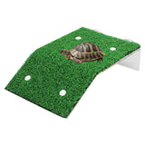 Maxbell Turtle Basking Platform Ramp Turtle Bottom Terrapin Decoration 11.5x12x4cm