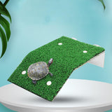 Maxbell Turtle Basking Platform Ramp Turtle Bottom Terrapin Decoration 11.5x12x4cm