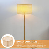 Maxbell Light Shade Cover Table Lamp Shade Modern Style Home Decor Checkered 22x14cm