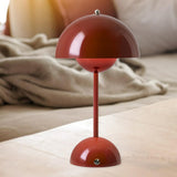 Maxbell Creative Bedside Lamp Fashion Table Light for Living Room Study Room Home Bright Red