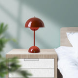 Maxbell Creative Bedside Lamp Fashion Table Light for Living Room Study Room Home Bright Red