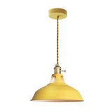 Maxbell Decorative Small Chandelier Ceiling Lamp for Dinning Room Balcony Kitchen Yellow