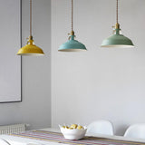 Maxbell Decorative Small Chandelier Ceiling Lamp for Dinning Room Balcony Kitchen Yellow