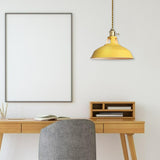 Maxbell Decorative Small Chandelier Ceiling Lamp for Dinning Room Balcony Kitchen Yellow