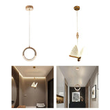 Maxbell Creative Chandelier Lamp Ceiling Light for Cafe Living Room Decor Butterfly