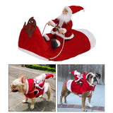 Maxbell Puppy Dog Cartoon Christmas Style Tops Cartoon Small Pet Clothing T-Shirts XL