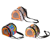 Maxbell Pet Hamster Carrier Travel Bag Small Animals Guinea Pig Rabbit Rat Outdoor Cartoon