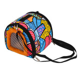 Maxbell Pet Hamster Carrier Travel Bag Small Animals Guinea Pig Rabbit Rat Outdoor Cartoon
