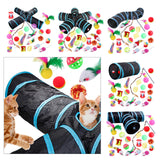 Maxbell Fun Catnip Toy Set For Cat Kitten Toys Assortments With Play Tunnel B99501