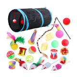 Maxbell Fun Catnip Toy Set For Cat Kitten Toys Assortments With Play Tunnel B99501