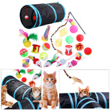 Maxbell Fun Catnip Toy Set For Cat Kitten Toys Assortments With Play Tunnel B99501