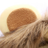 Maxbell Funny Cute Costume Lion Mane Wig for Fancy Dress up Dogs Christmas Party S