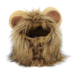 Maxbell Funny Cute Costume Lion Mane Wig for Fancy Dress up Dogs Christmas Party S