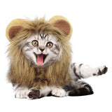 Maxbell Funny Cute Costume Lion Mane Wig for Fancy Dress up Dogs Christmas Party S