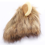 Maxbell Funny Cute Costume Lion Mane Wig for Fancy Dress up Dogs Christmas Party M