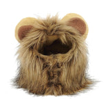 Maxbell Funny Cute Costume Lion Mane Wig for Fancy Dress up Dogs Christmas Party M
