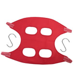 Maxbell Pet Grooming Hammock Dog Holder for Nail Clipping Bathing  Red M