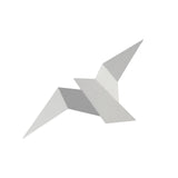 Maxbell Warm Light Color LED Flying Bird Wall Lamp Wall Light for Cafe Bedroom Loft White