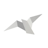 Maxbell Warm Light Color LED Flying Bird Wall Lamp Wall Light for Cafe Bedroom Loft White