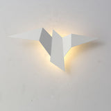 Maxbell Warm Light Color LED Flying Bird Wall Lamp Wall Light for Cafe Bedroom Loft White