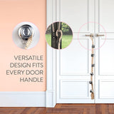 Maxbell Adjustable Dog Doorbell Toilet Training for Door Knob Housetraining Style 2