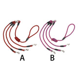Maxbell Dog Leash Rope Sturdy Traction Rope for Running Large Medium Dog Walking Red Black