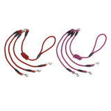 Maxbell Dog Leash Rope Sturdy Traction Rope for Running Large Medium Dog Walking Red Black