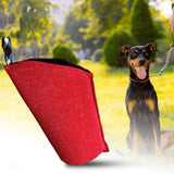 Maxbell Dog Bite Sleeve Training Arm Protection for Spaniel Biting Playing red