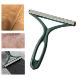 Maxbell Portable Lint Remover Double Sided Travel Brush Removing Lint Pet Hair Dust Green