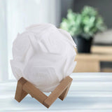 Maxbell DIY Puzzle Moon Night Light Light Moonlights for Birthday Christmas Girls White