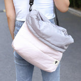Maxbell Cute Cat Dog Carrier Bag Shoulder Bag Walking Small Animals Tote  Pink
