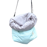 Maxbell Cute Cat Dog Carrier Bag Shoulder Bag Walking Small Animals Tote  Green