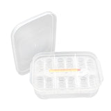 Maxbell Reptile Incubator Tray Lizard Python Thermometer 12 Egg Container DIY Gecko
