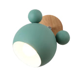 Maxbell Wall Sconces Lighting Decorative Wall Lamp for Bedroom Kids Room Green