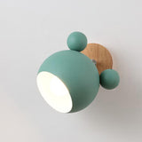 Maxbell Wall Sconces Lighting Decorative Wall Lamp for Bedroom Kids Room Green