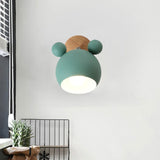 Maxbell Wall Sconces Lighting Decorative Wall Lamp for Bedroom Kids Room Green