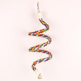 Maxbell Bendable Bird Rope Perch Chew Perches Parrot Climbing Rope 39.37inch