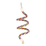 Maxbell Bendable Bird Rope Perch Chew Perches Parrot Climbing Rope 39.37inch