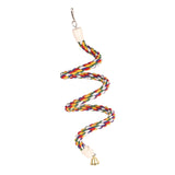 Maxbell Bendable Bird Rope Perch Chew Perches Parrot Climbing Rope 39.37inch