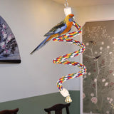 Maxbell Bendable Bird Rope Perch Chew Perches Parrot Climbing Rope 39.37inch