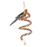 Maxbell Bendable Bird Rope Perch Chew Perches Parrot Climbing Rope 39.37inch