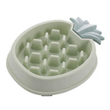 Maxbell Pet Puzzle Bowls Feeder Anti Skid Dog Slow Down Eating Bowl for Obesity Green