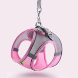Maxbell Dog Harness with Leash Set for Small Medium Large Dogs Outdoor Night Walking