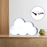 Maxbell Rewritable Night Light Note Boards LED Message Board for Christmas Desktop Black