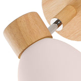 Maxbell Modern Simple Wall Light Fixtures Creative Macaron Wall Sconce for Aisle White