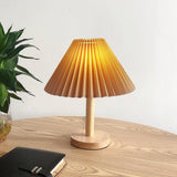 Maxbell Desk Lamp Shade Dust Proof Fashion Creative Pleated Lampshade for Cafe Home Khaki