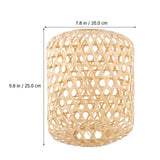 Maxbell Pendant Light Shade Vintage Weave Rustic for Lamp Holder Cafe Teahouse