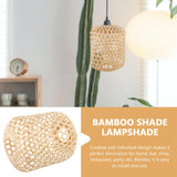 Maxbell Pendant Light Shade Vintage Weave Rustic for Lamp Holder Cafe Teahouse